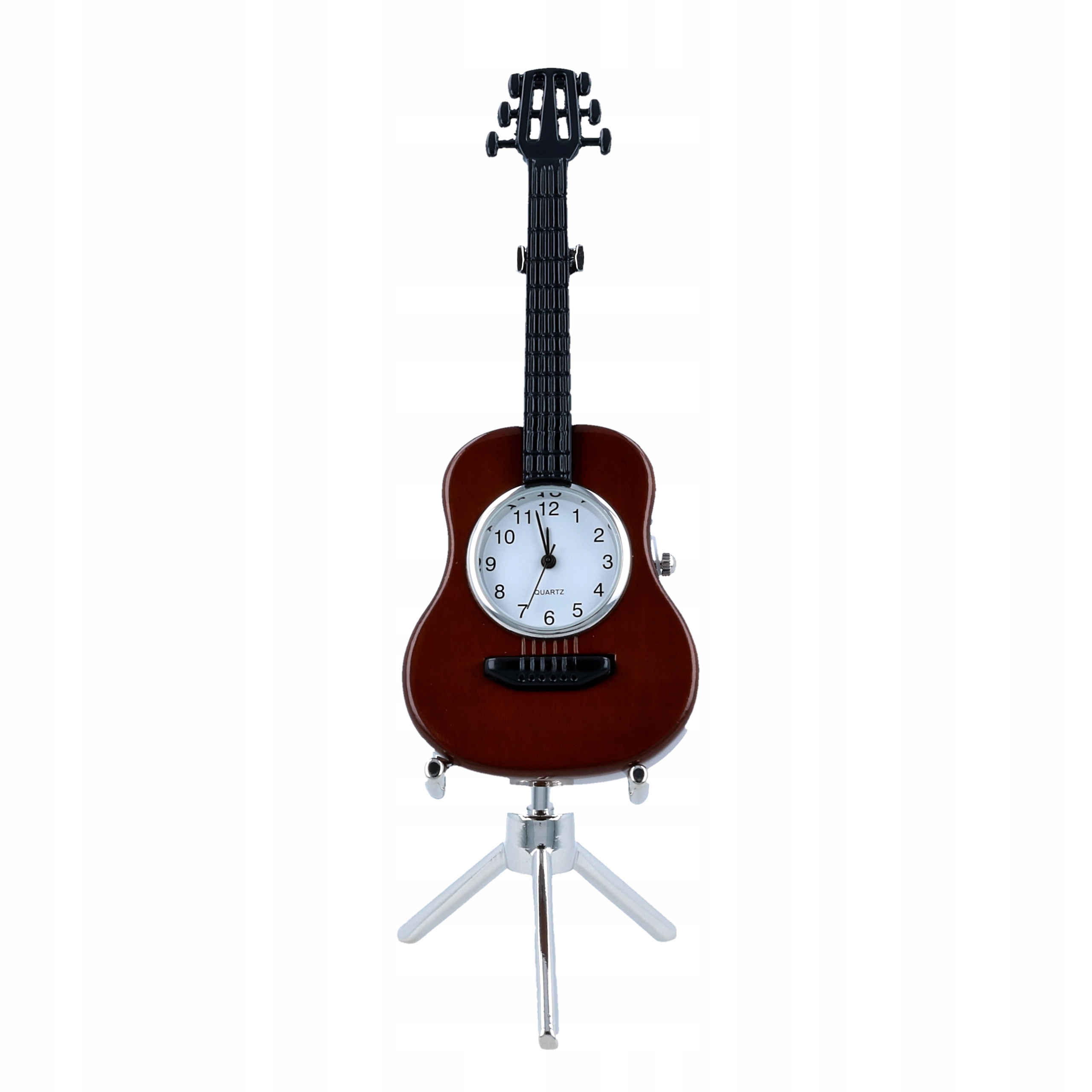 

Gitara na stojaku zegarek bateria