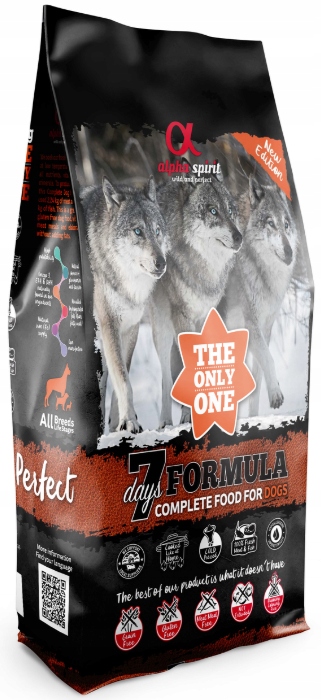 Alpha Spirit 7 Days Formula 12kg Karma dla psów