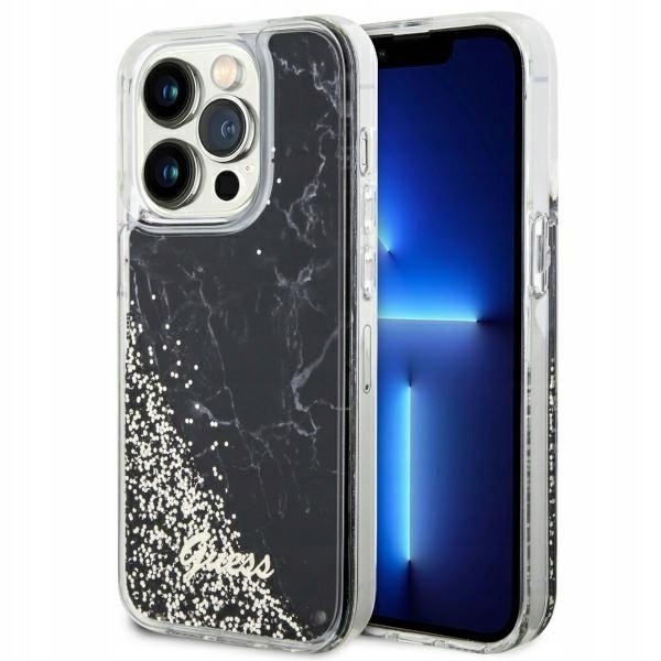 Guess GUHCP14LLCSGSGK iPhone 14 Pro 6.1"czarny/black hardcase Liquid G