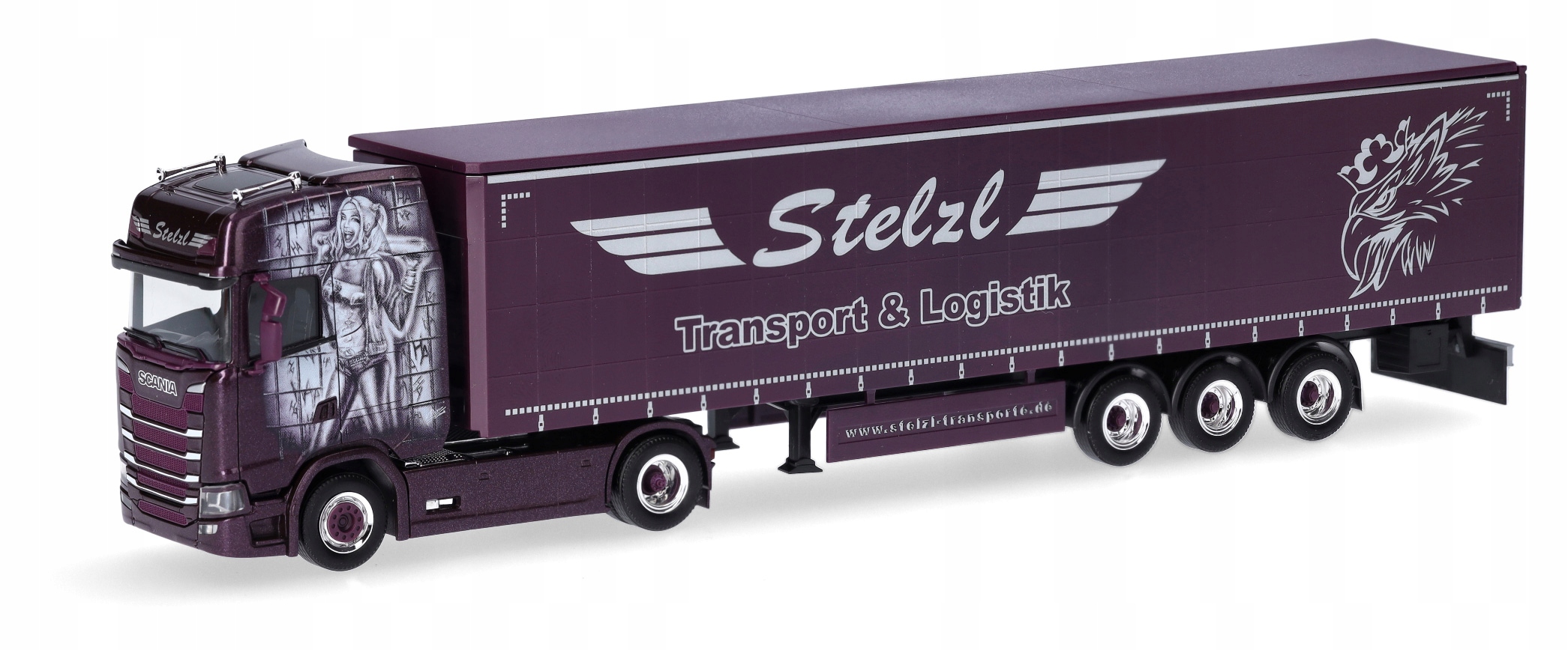 Herpa 956505 Scania Cs 20 Hd Stelzl
