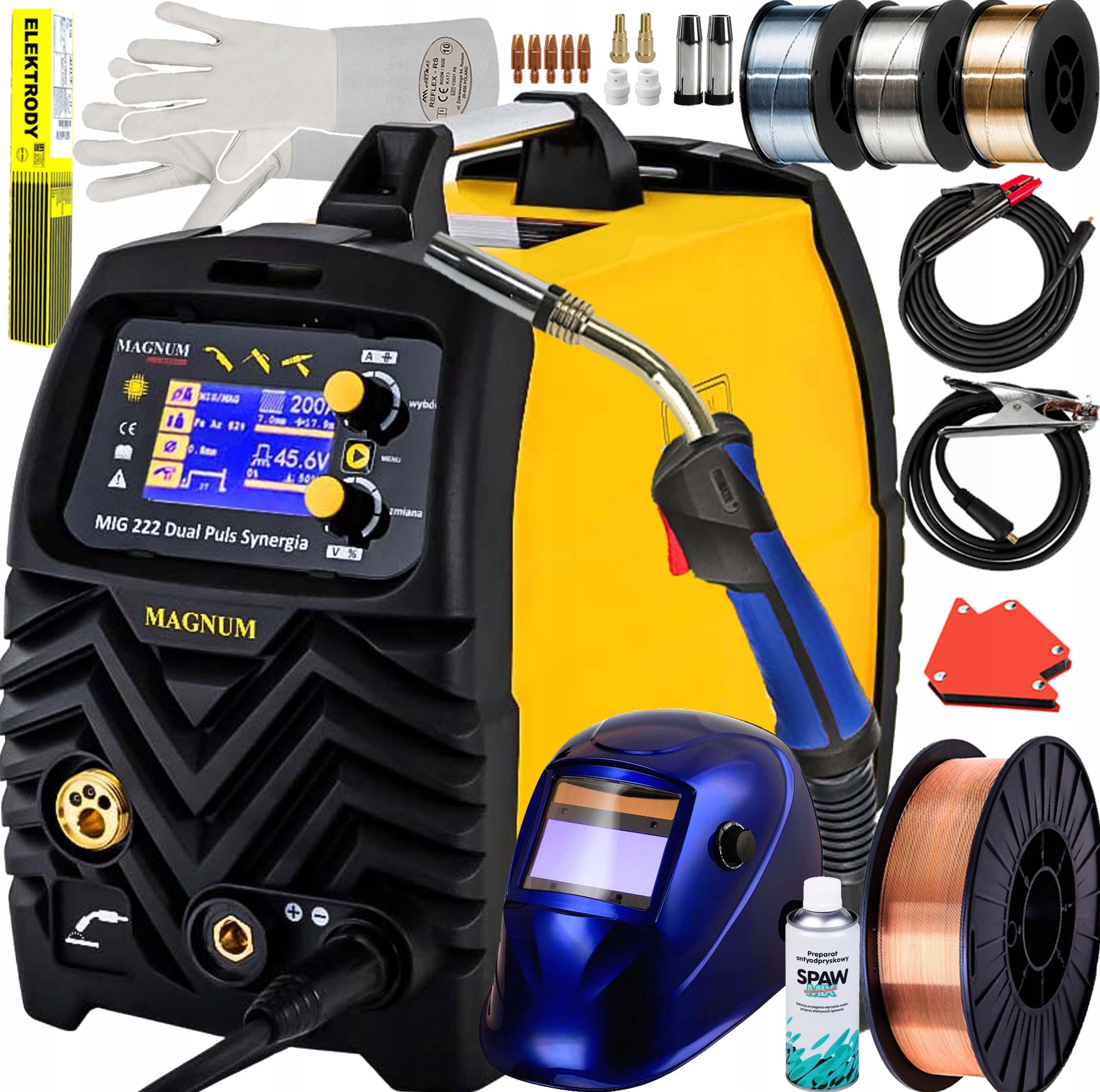 Migomat Magnum 222 Dual Puls Synergie S Hliníkem