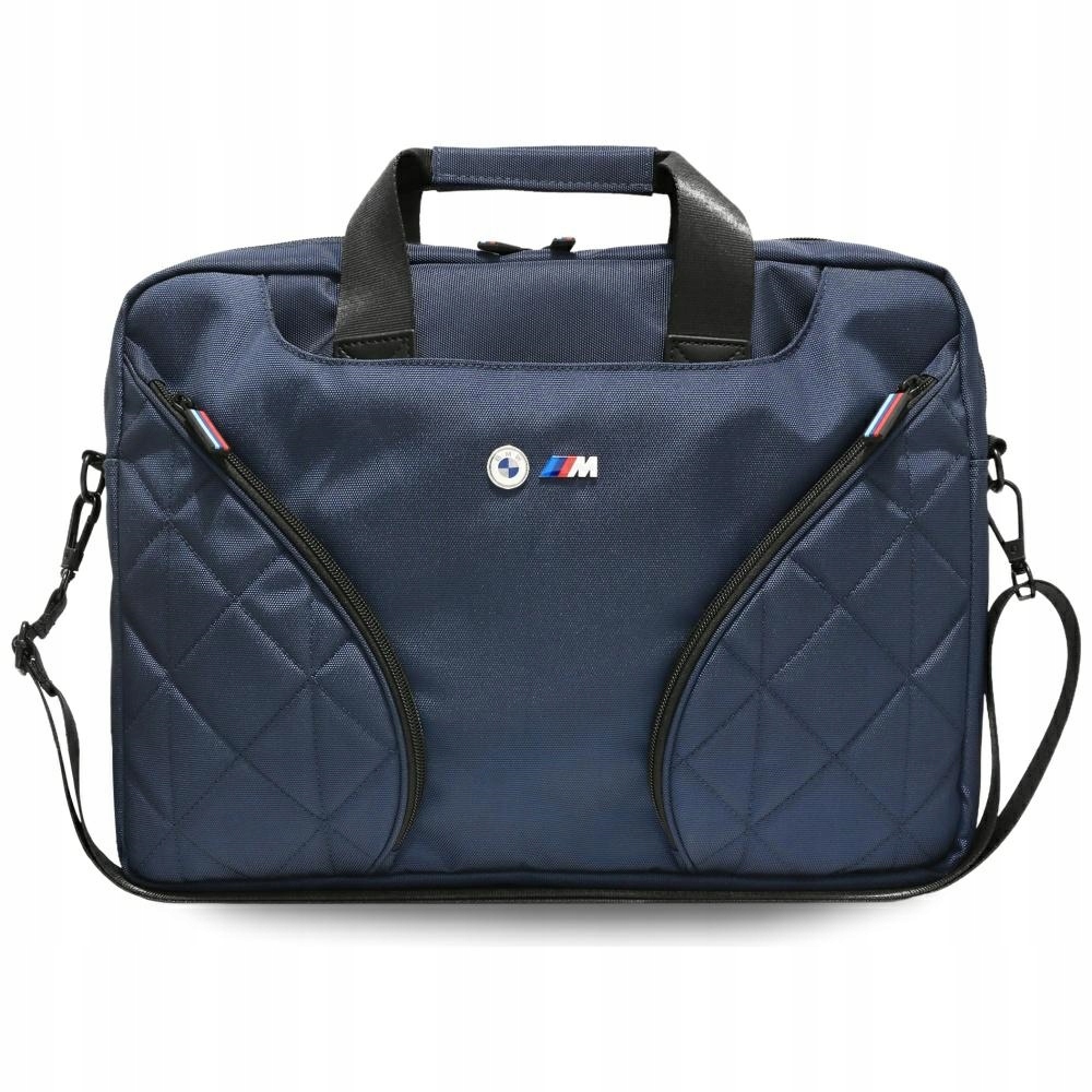 Taška Bmw Nylom Pockets&Metal Logo 16", tmavě modrá