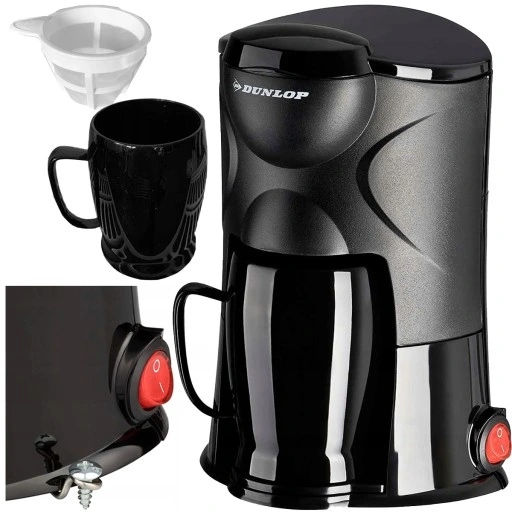 EKSPRES SAMOCHODOWY DO KAWY KAMPER TIR 24V KUBEK Producent Dunlop