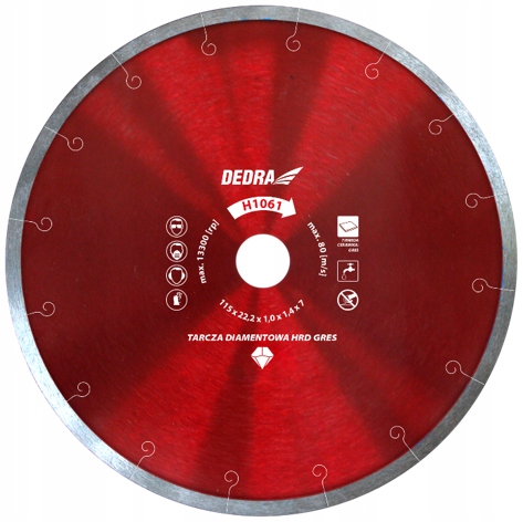 

Dedra Tarcza Diamentowa Hrd H1064