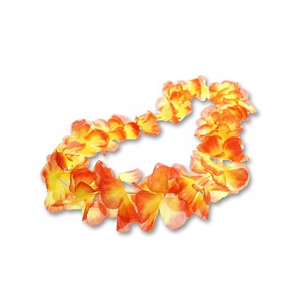 Naszyjnik hawajski Girlanda Kwiaty Aloha Czerwony