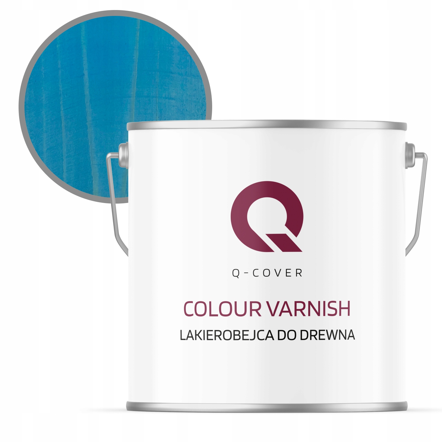 Lakerobejca na drevo rýchloschnúca 5L modrá polomatná účinná farba 3v1