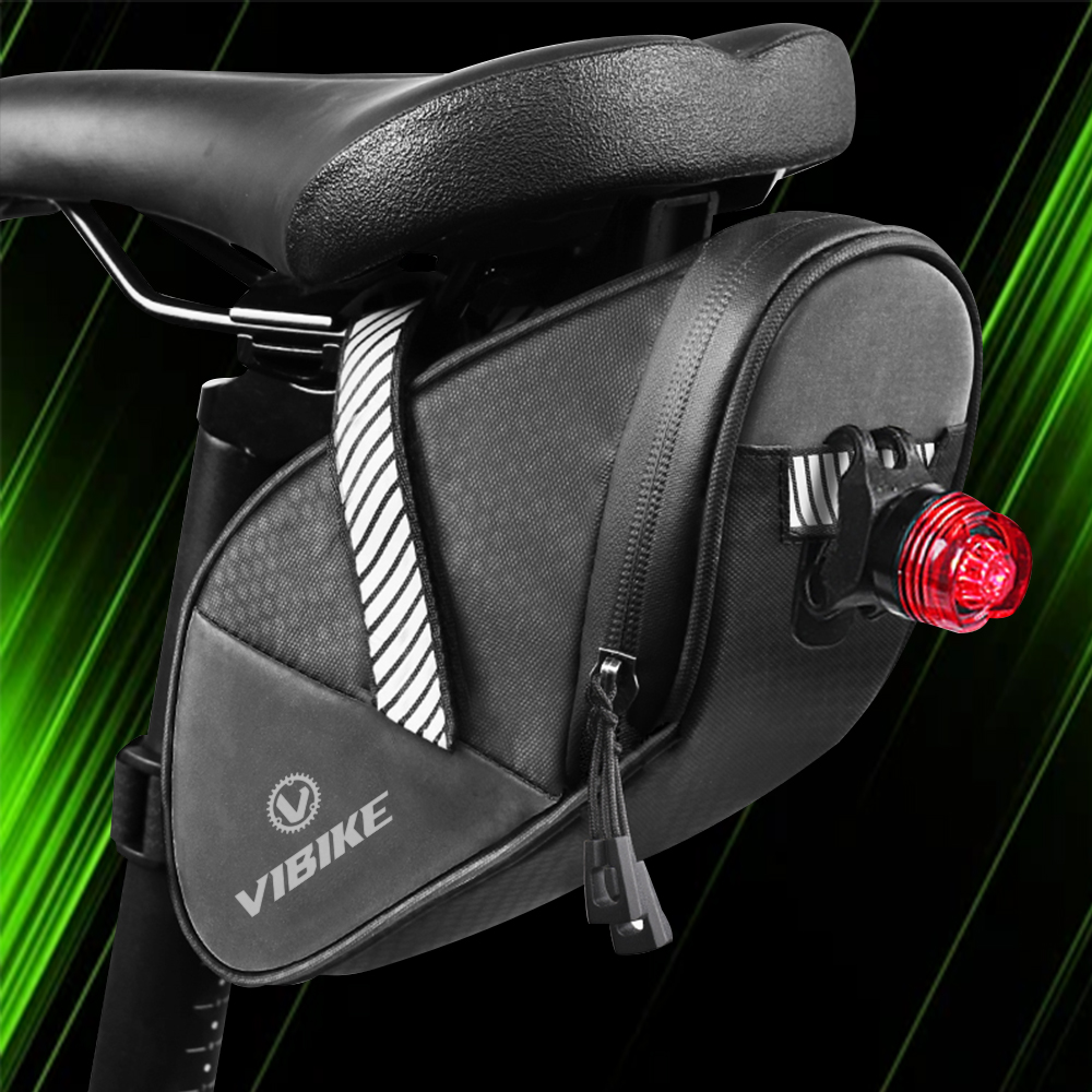 VIBIKE POJEMNA TORBA SAKWA SASZETKA ROWEROWA NA ROWER TYLNA POD SIODEŁKO Model VBK004