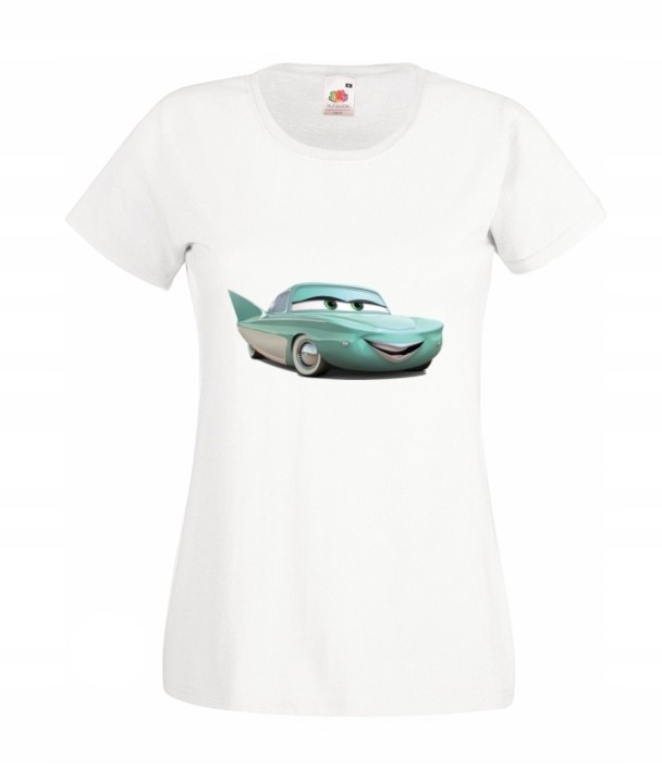 

Damska Koszulka Auta Samochody Wzory