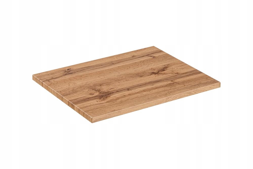 Szafka pod umywalkę z blatem Adel dąb wotan 60 cm Głębokość mebla 46 cm