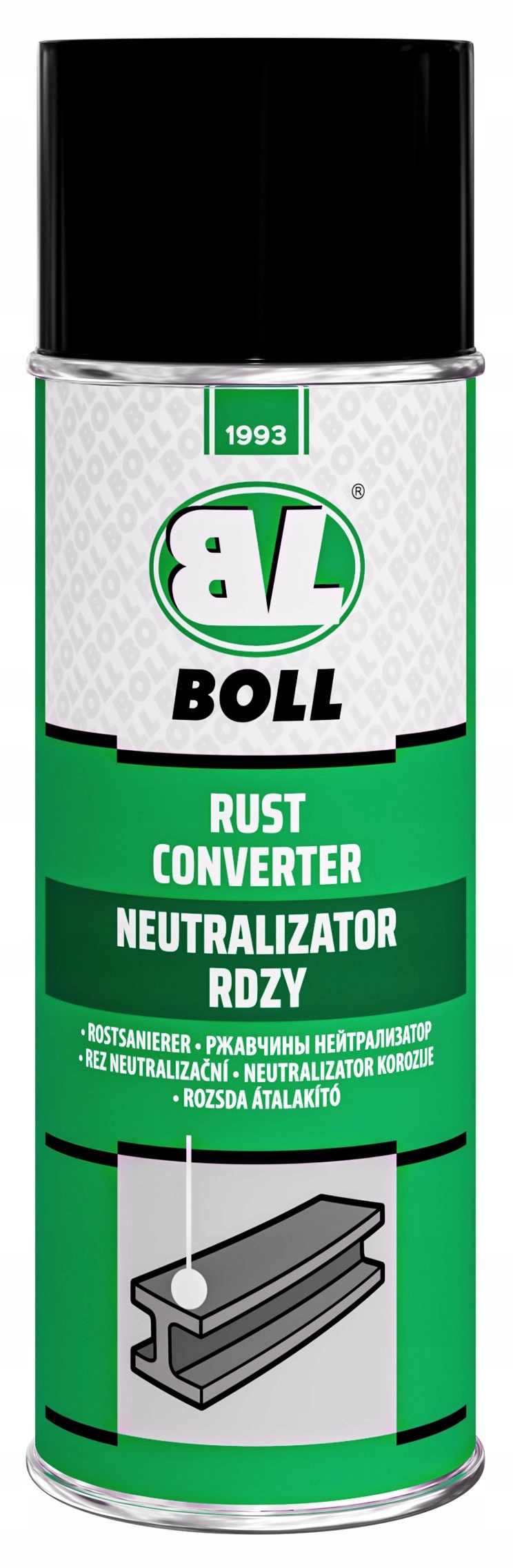 Boll Neutralizator rdzy 400ml Spray na bazie żywic epoksydowych