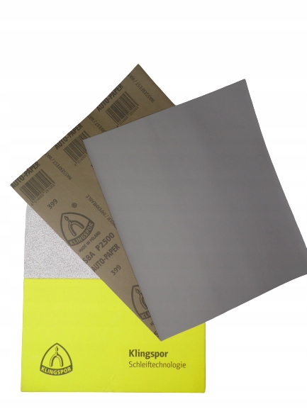 

Papier Ścierny Wodny Wodoodporny Klingspor P2000