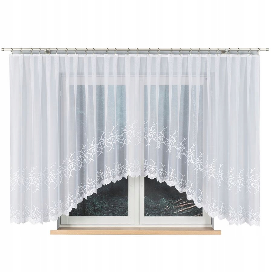 Bakaro Záclona hotová 520x160 cm, barva bílá