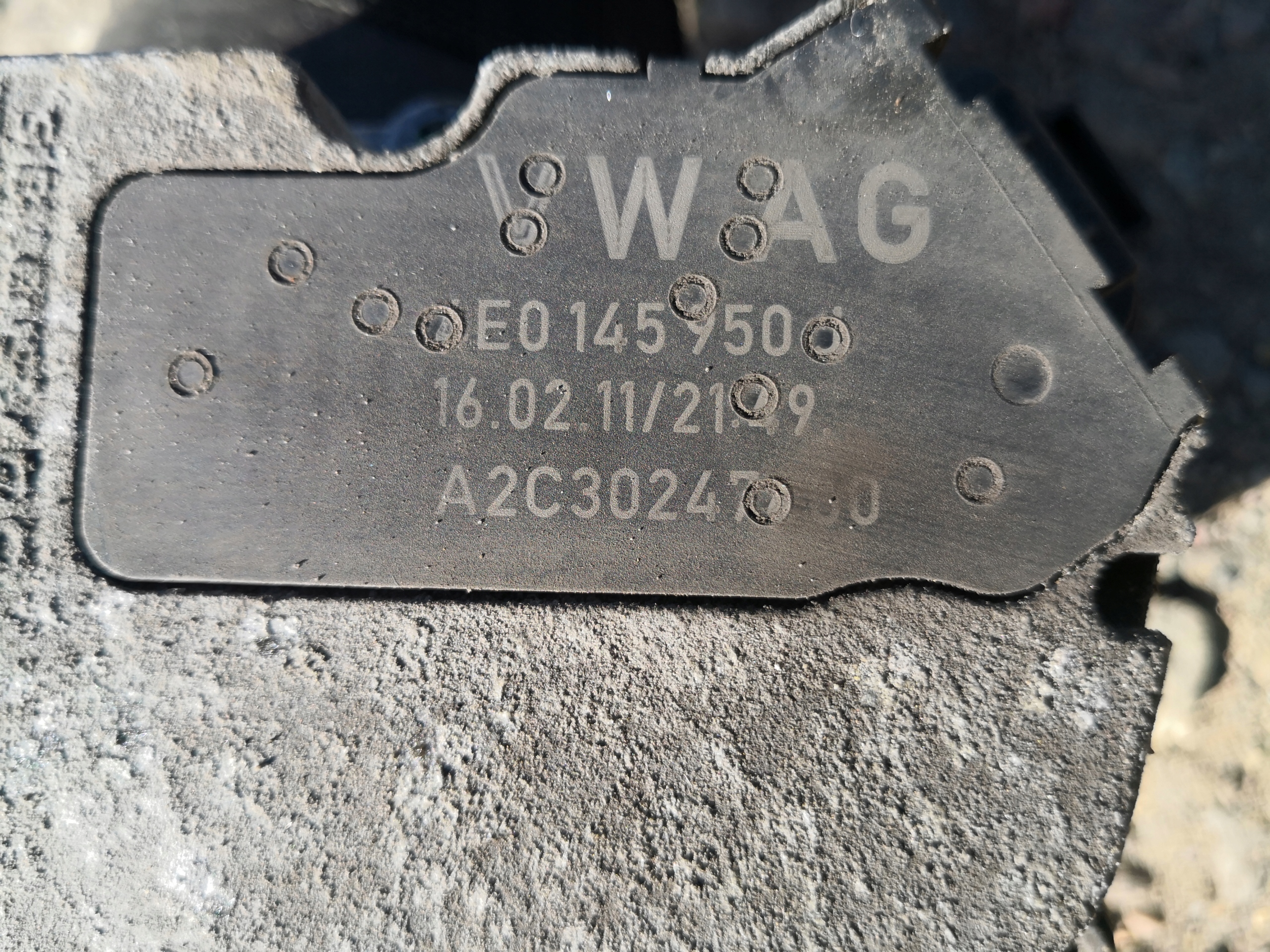 Schlauch rohr luft AUDI A4 B8 8K0145673P