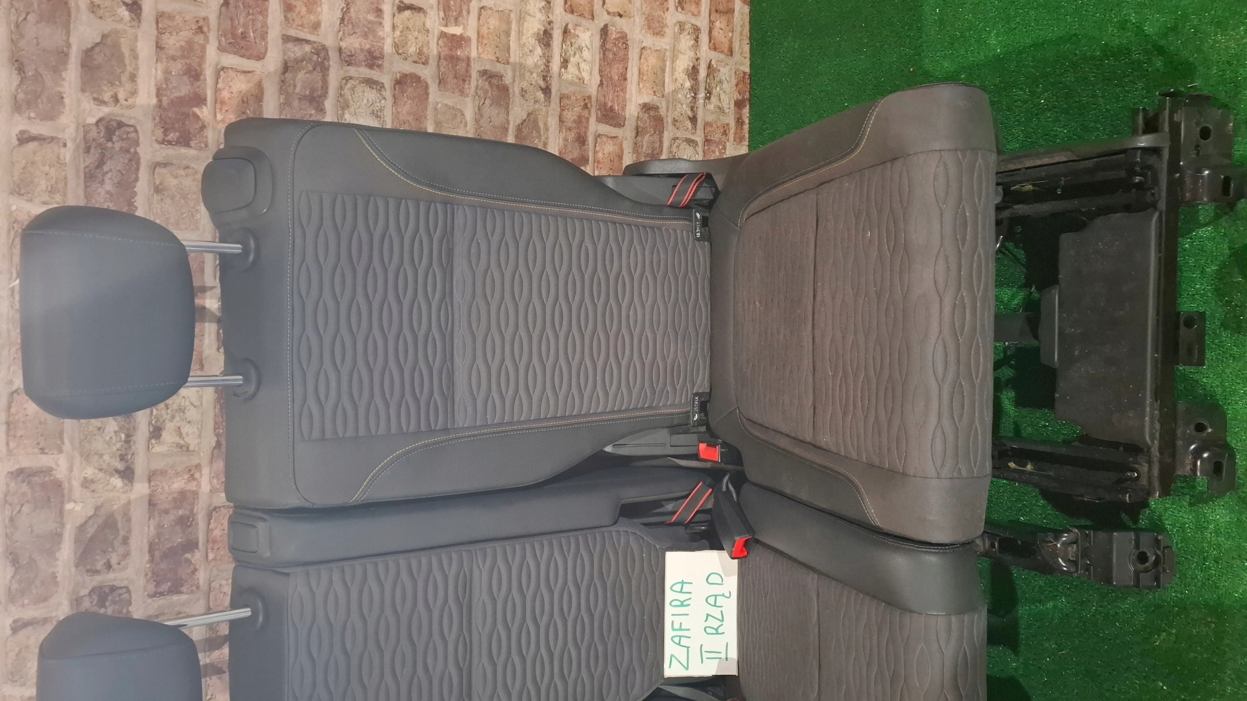 кресла II 2 ремни комплект opel ZAFIRA C 12-