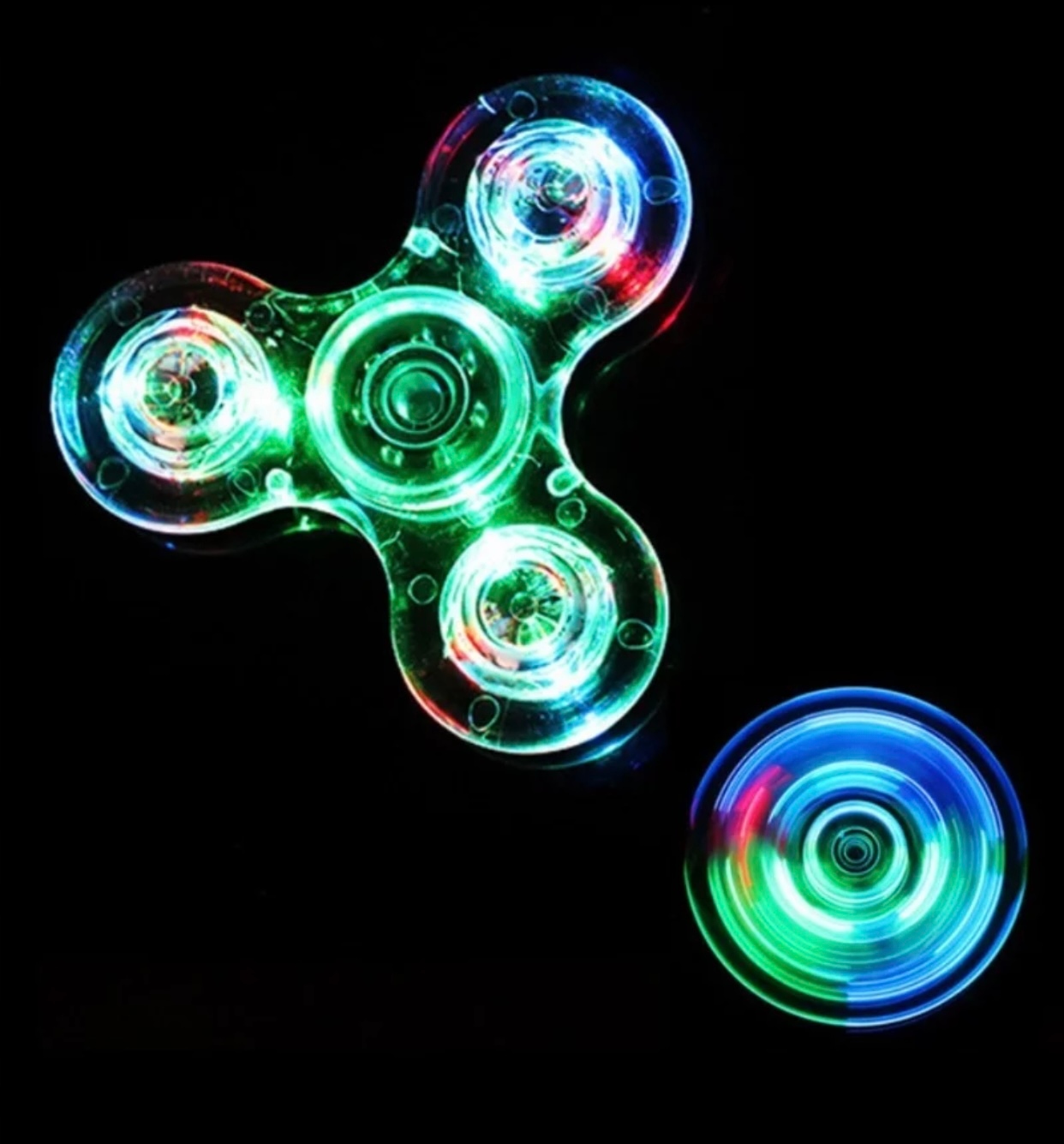 SPINNER LED Świecący Fidget gra zabawka spiner gry Rodzaj Fidget Spinner