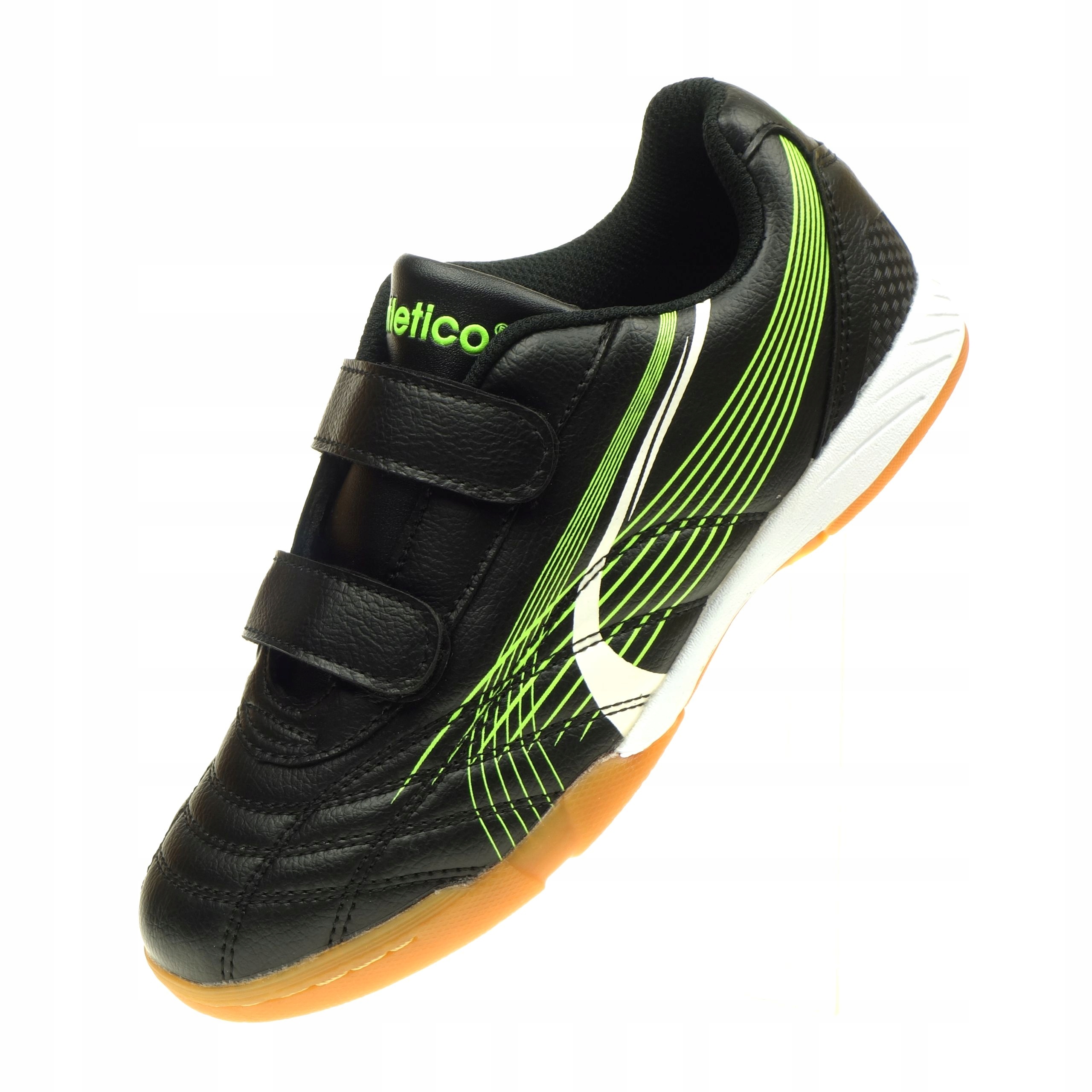 Halové boty Atletico Sportovní fotbalové boty na suchý zip Orlík 33