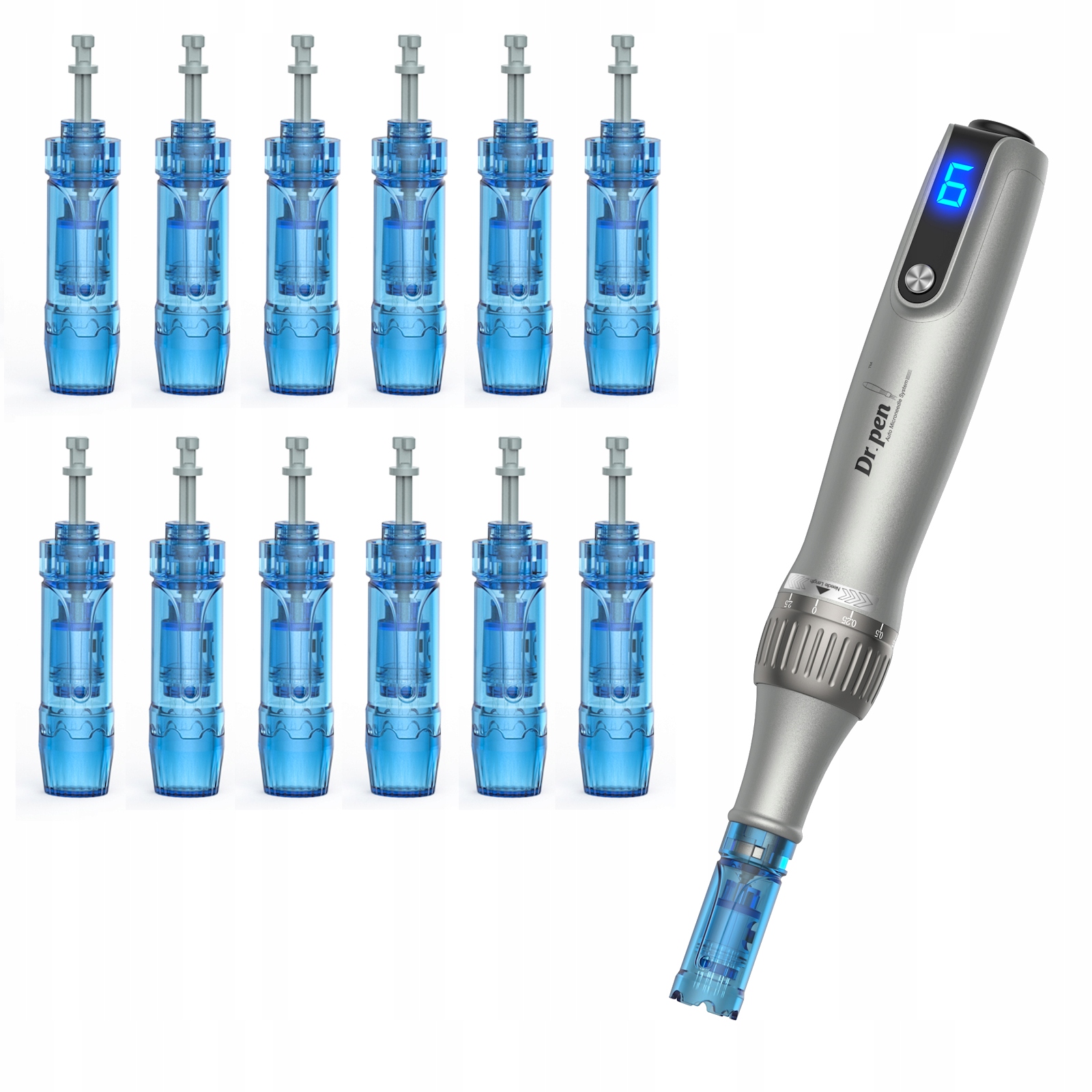 Dr Pen M8S 12 Kartridžů pro Mezoterapii Bezdrátový dermapen Premium Pl