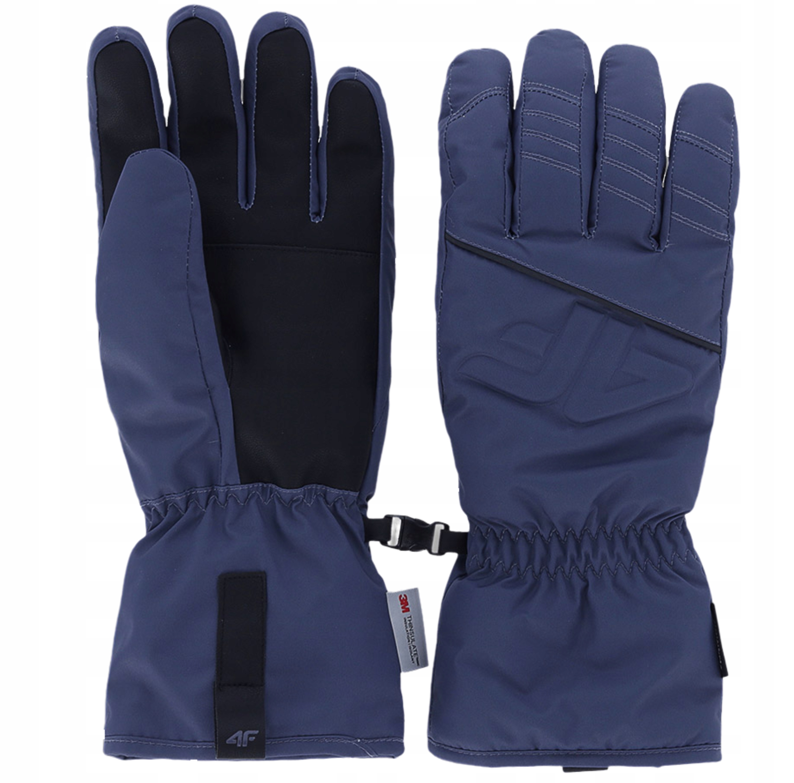 Męskie rękawice snowboardowe narciarskie 4F rękawiczki GLM166 L