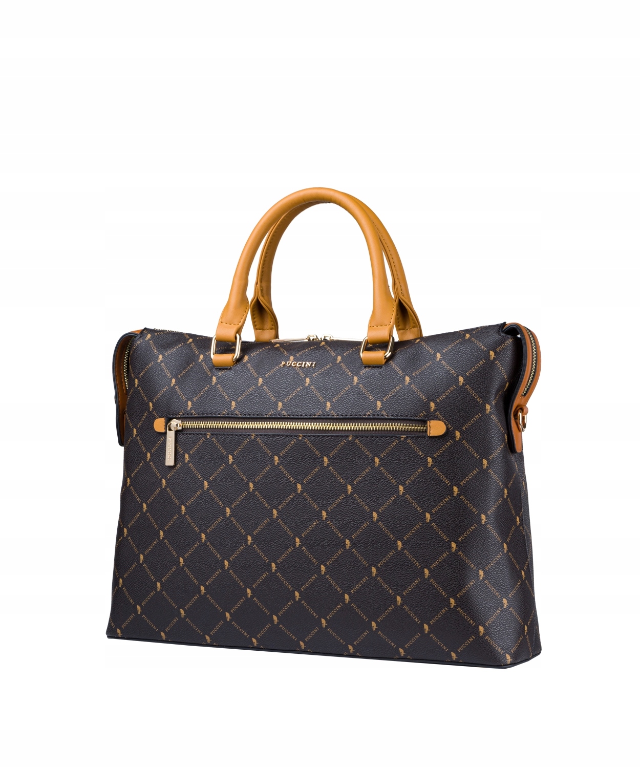 Taška Na Notebook Dámská Aktovka do práce 13'' Puccini Hnědá BLXP0005 2