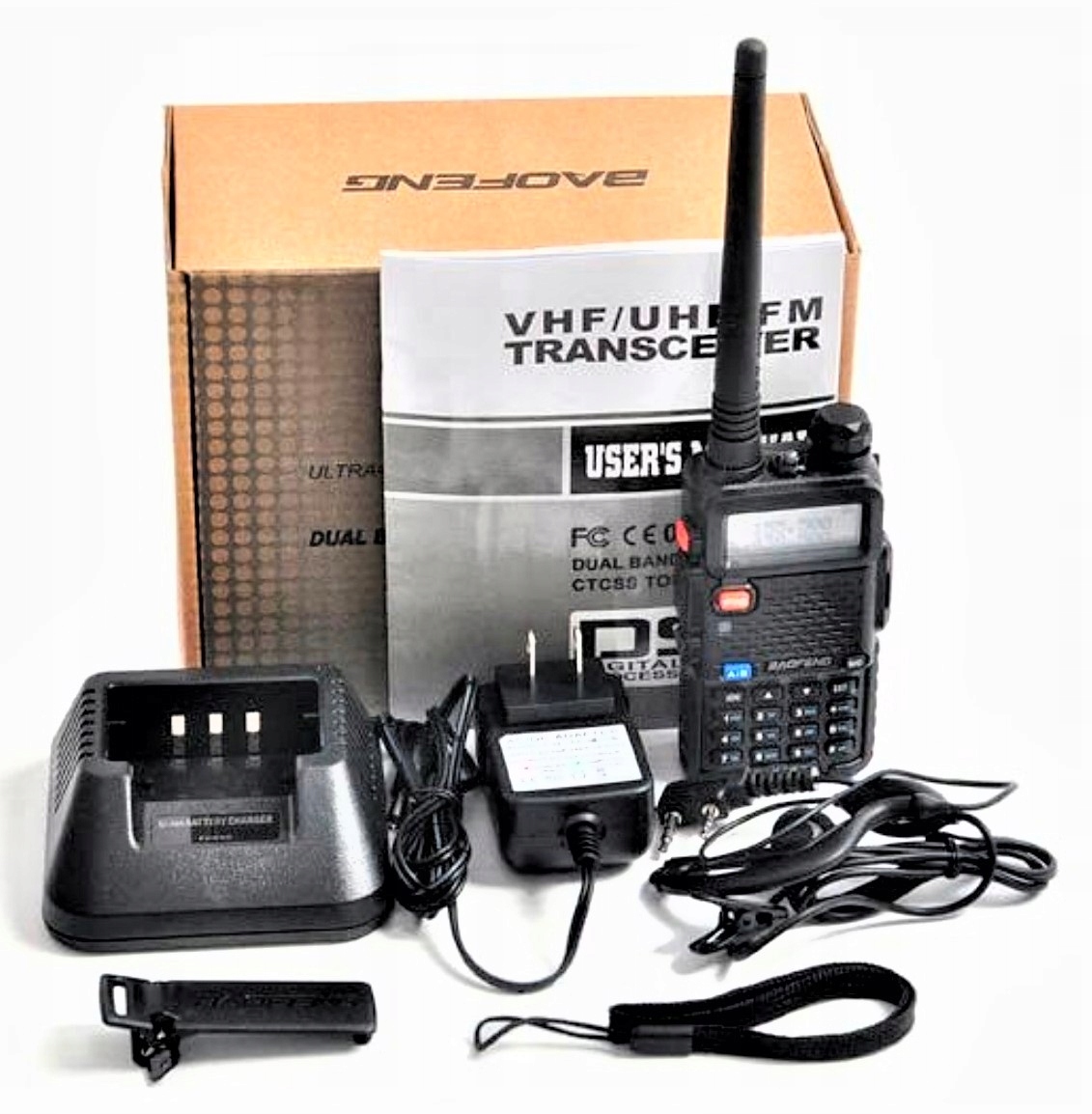 

Krótkofalówka Baofeng Radiotelefon UV-5R 5W 3-10km