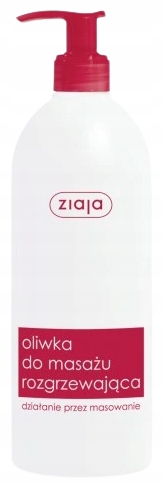 OLIWKA DO MASAŻU ROZGRZEWAJĄCA OLEJEK ZIAJA 500 ML
