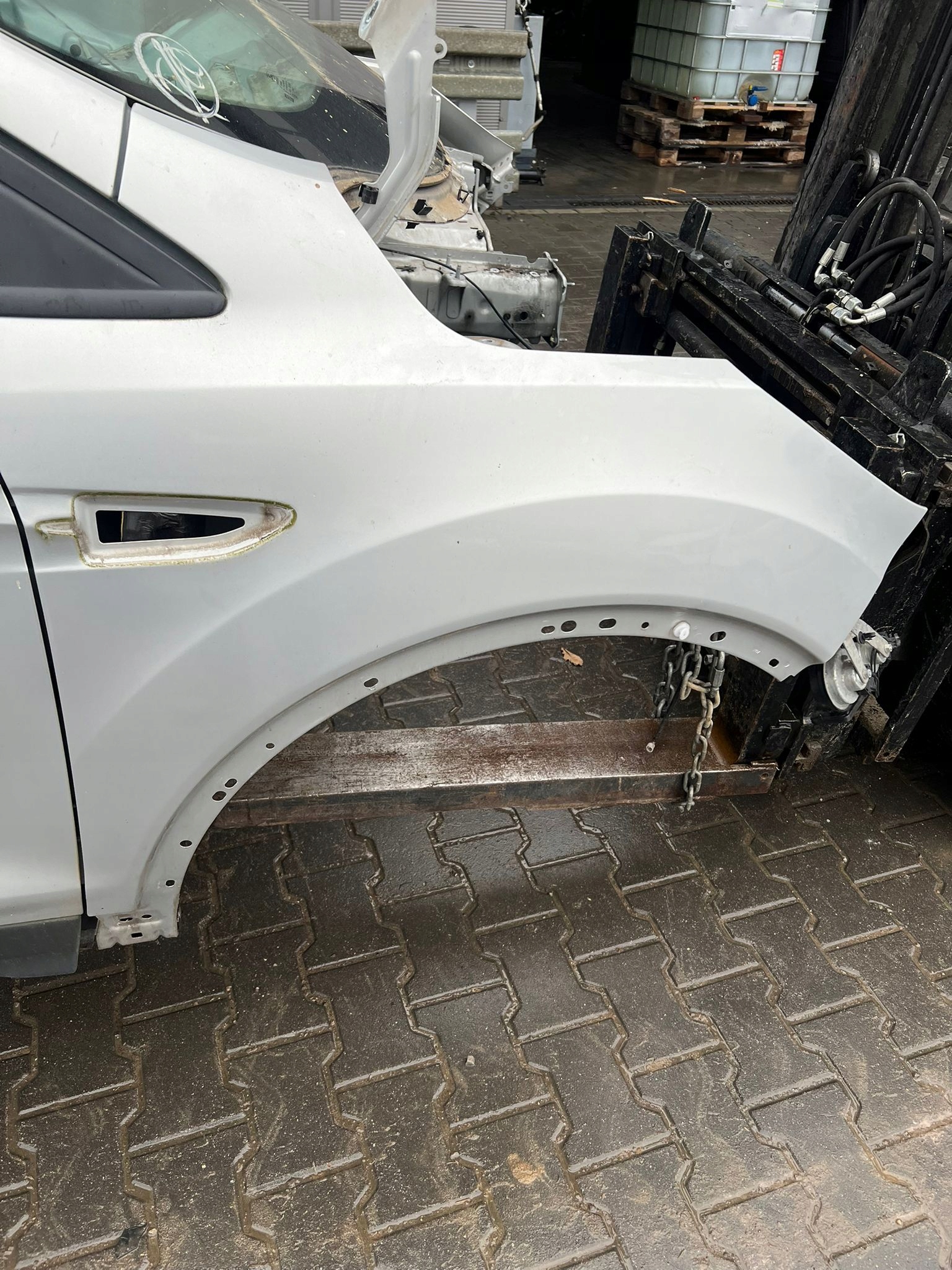 parafango Destra Anteriore PP FORD KUGA MK2 LAKIER MOONDUST SILVER (METALLIC)