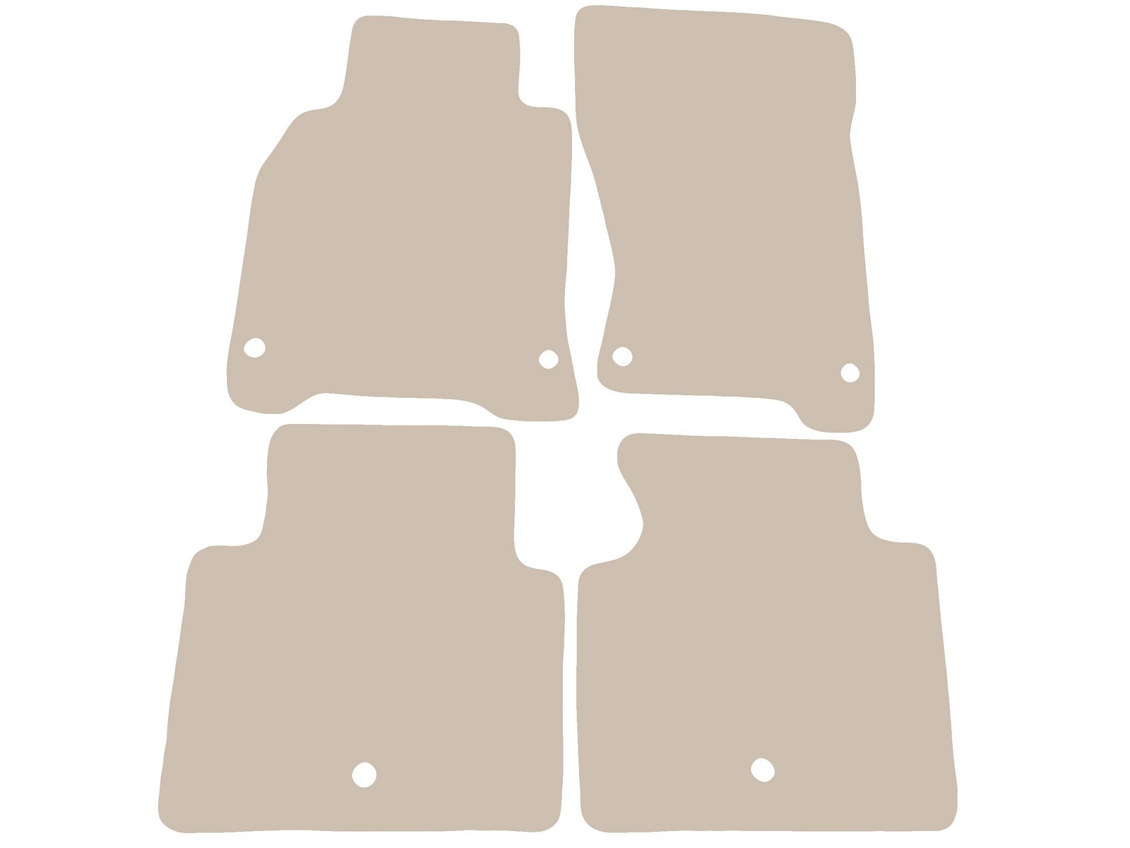 Коврики велюр БЕЗ к Инфинити M IV, Q70 2010-...