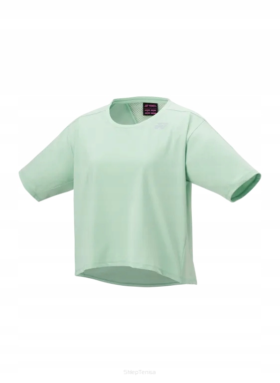 Koszulka tenisowa Yonex Practice damska zielona S