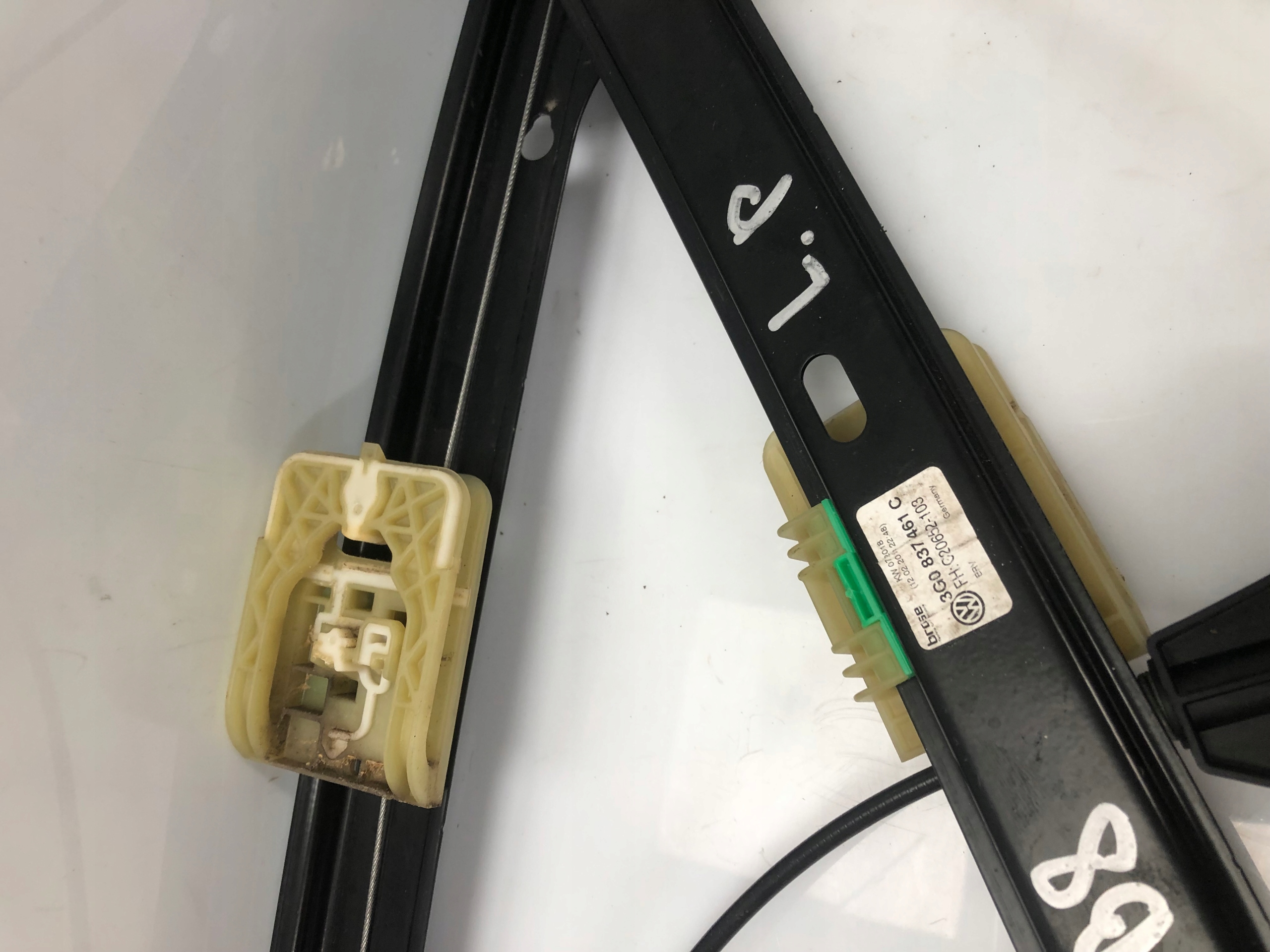 VW PASSAT B8 3G0837461C window regulator left front