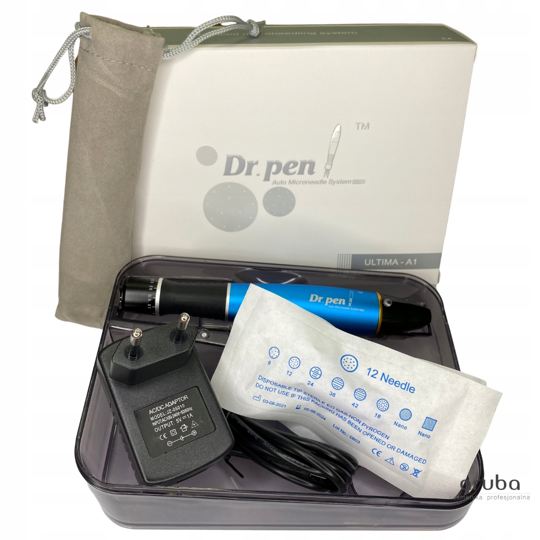 Urządzenie Derma Pen Ultima A1 DR PEN mezoterapia mikroigłowa kartridże Zawiera baterie nie