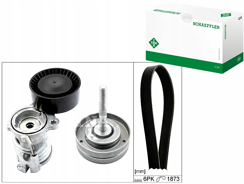 Ina Klínový Řemen Komplet Seat Cordoba 1.2 12V (6L)