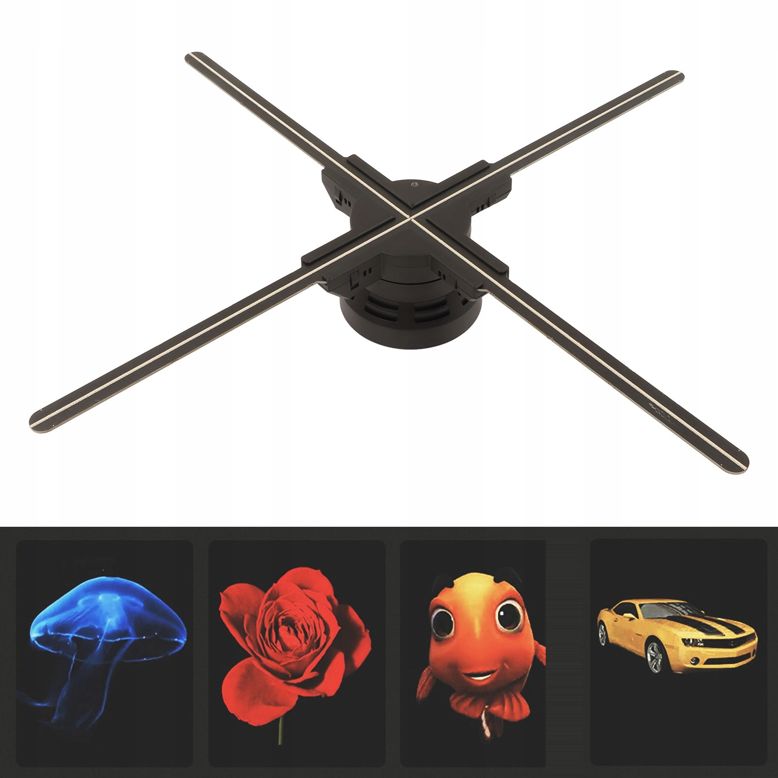 PROJEKTOR Z HOLOGRAMEM WiFi 3D 520X520MM 624LED Model 2613220088412