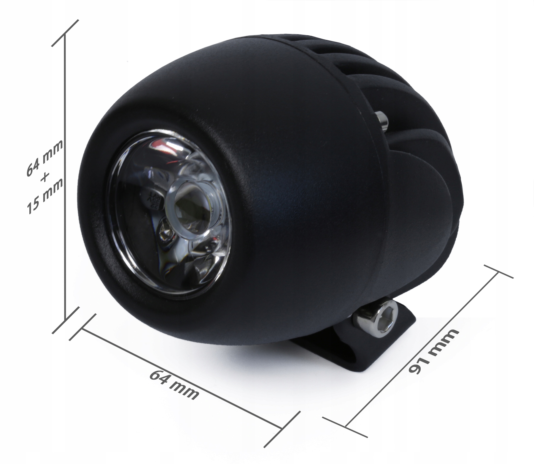 HALOGEN MOTOCYKLOWY LAMPA REFLEKTOR LED 20W OSRAM Producent bez marki
