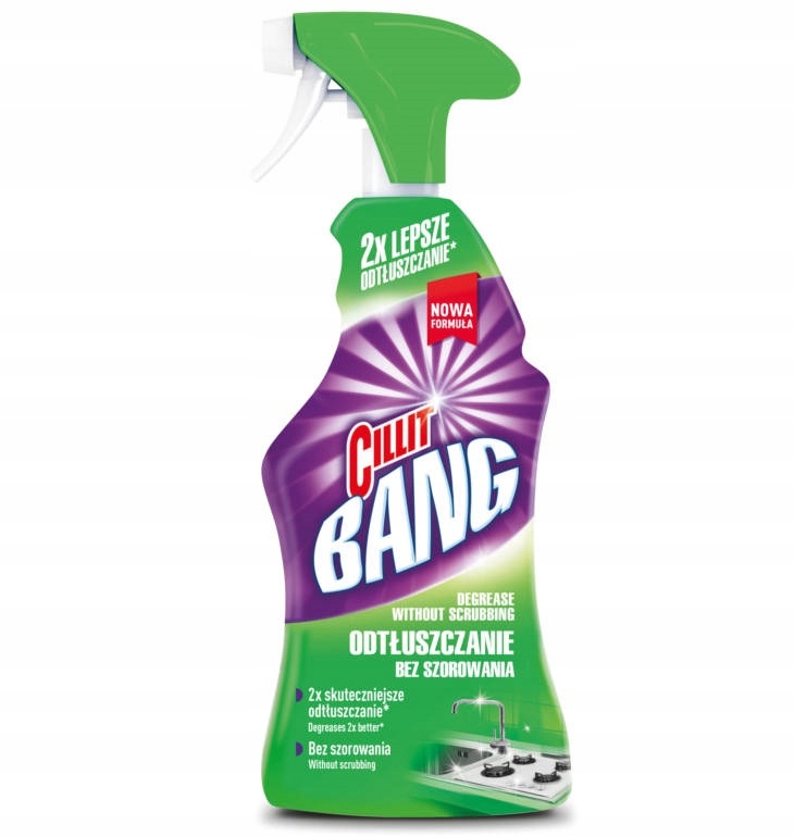 

Cillit Bang 750ml Odtłuszczanie Do Kuchni Spray