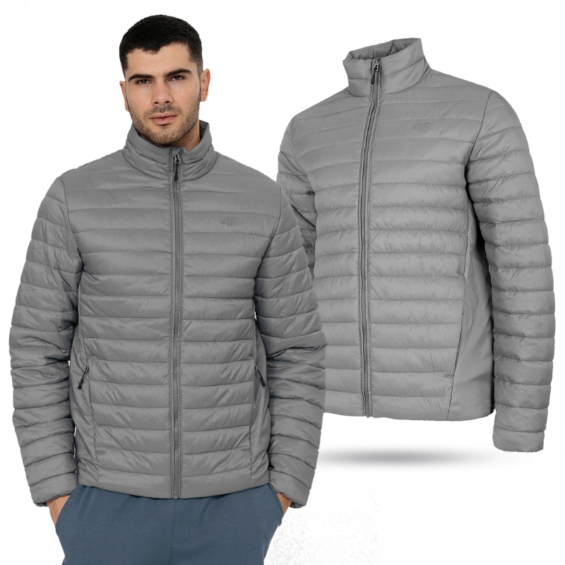 4F Pánská Jarní Péřová Přechodová Bunda