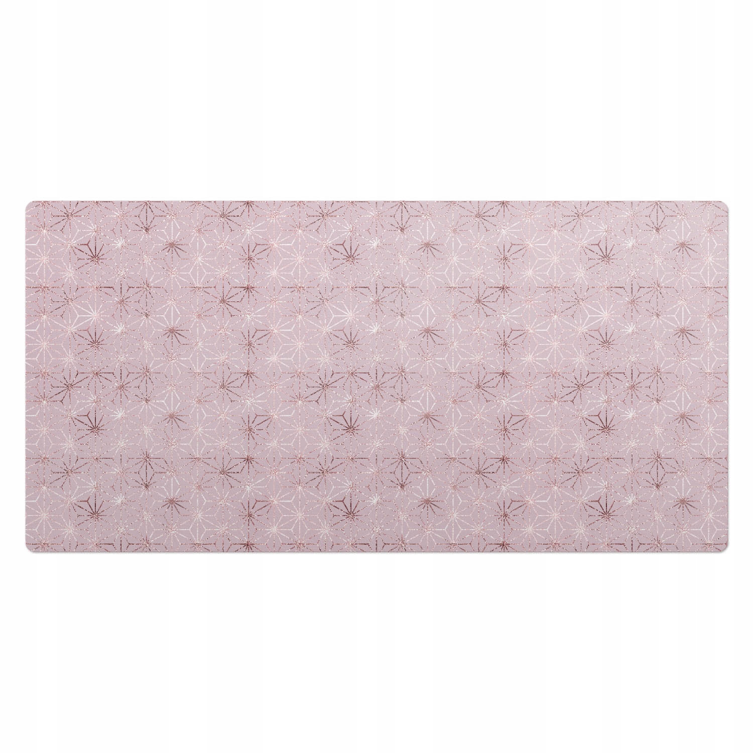 Herní podložka s grafikou na desku Květiny v moderní geometrii 100 x 50 cm