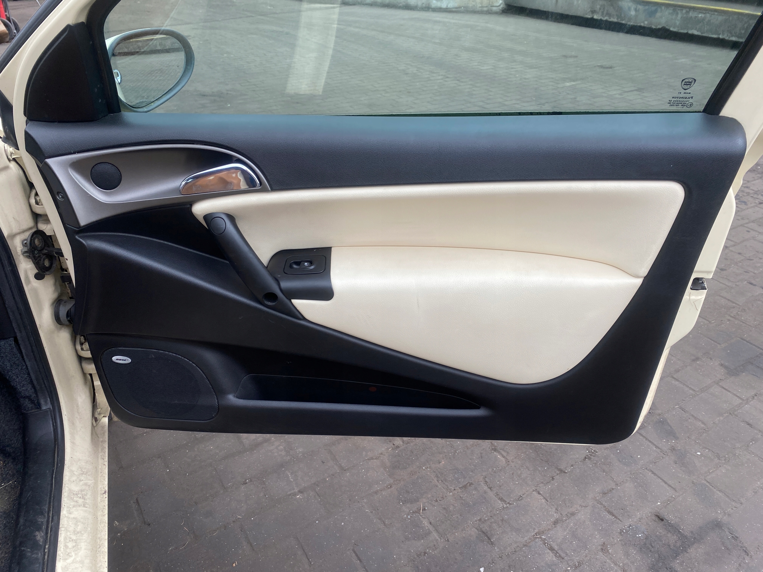 Lancia Ypsilon 03-09 upholstery upholstery side side right left KOMPLET