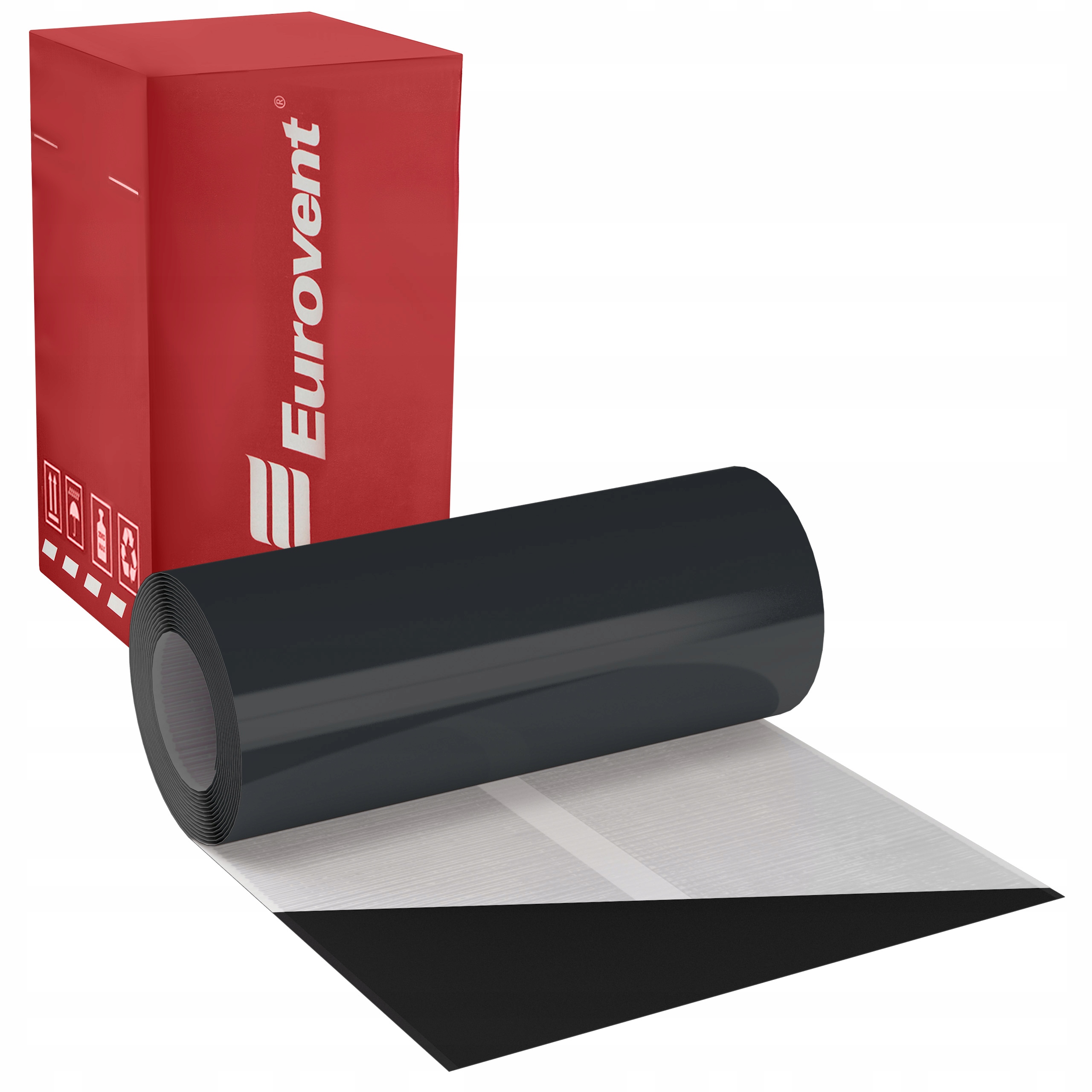 Olovená komínová páska 5 m Ral 7021 Eurovent Flat Antracit