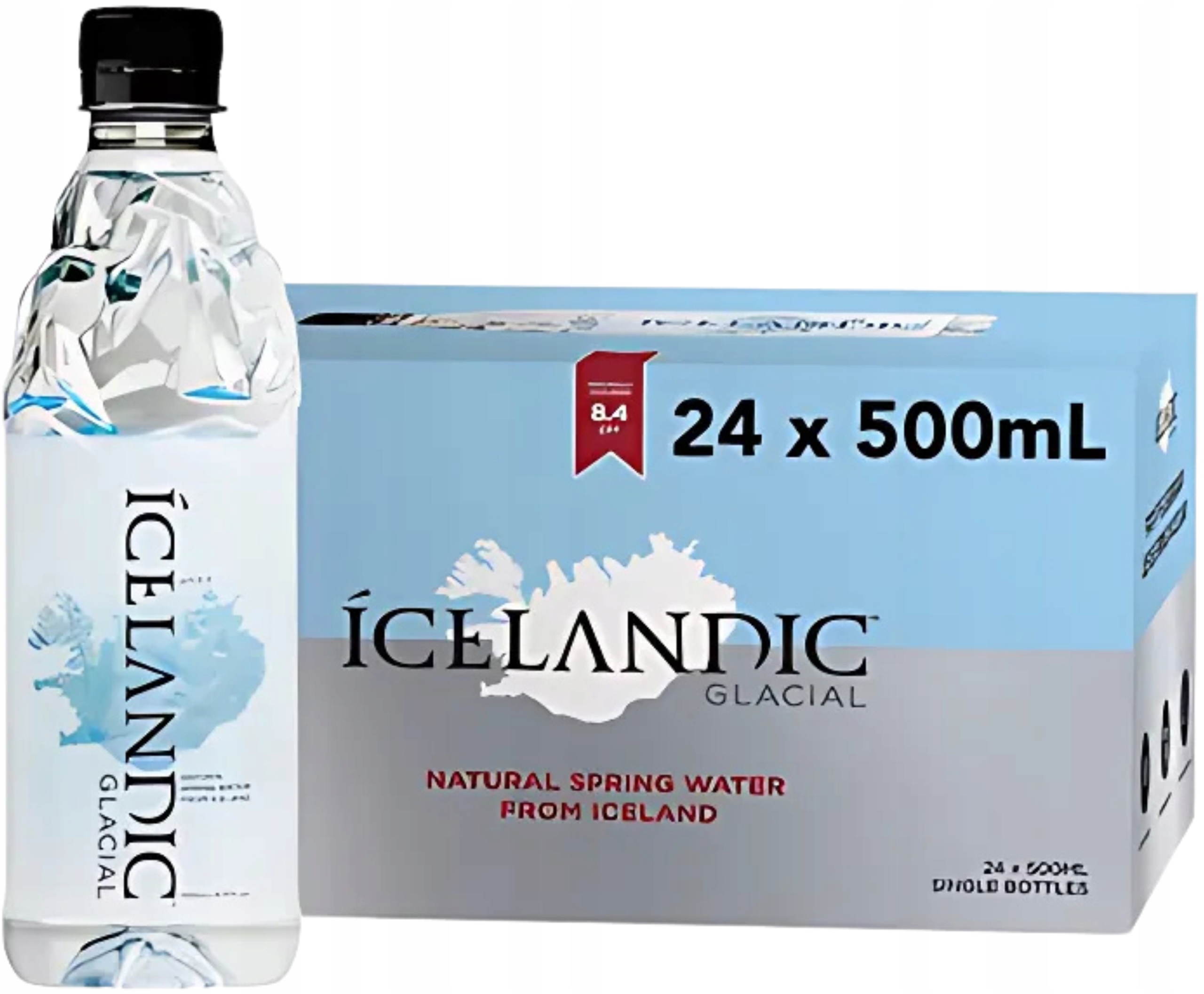 Levně Icelandic Glacial Minerální voda neperlivá Pet 24×500ml