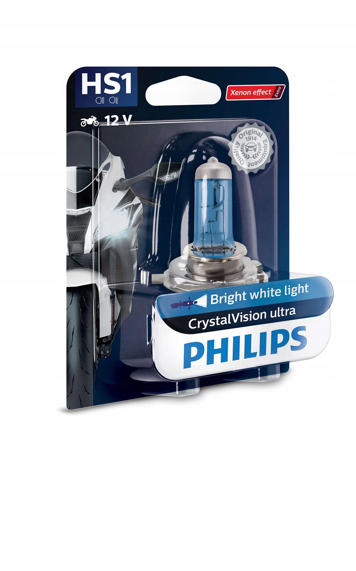 

Philips Żarówka Crystal Vision Ultra Moto HS1