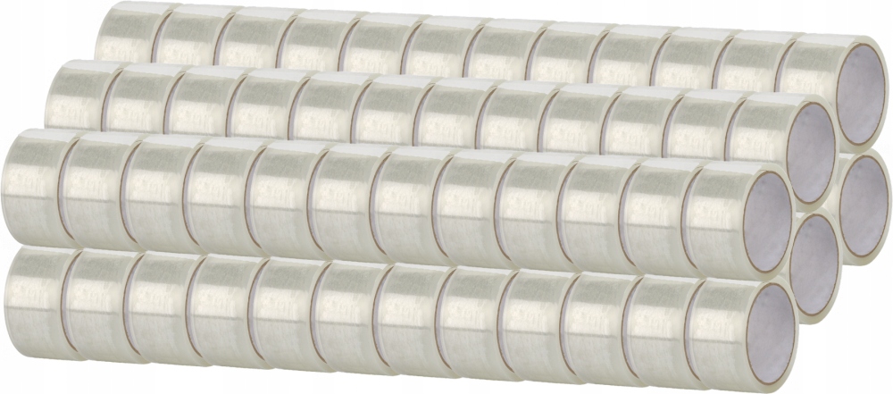 Taśma Pakowa Klejąca Duża 48/45 Transparentna Przezroczysta Akrylowa x60