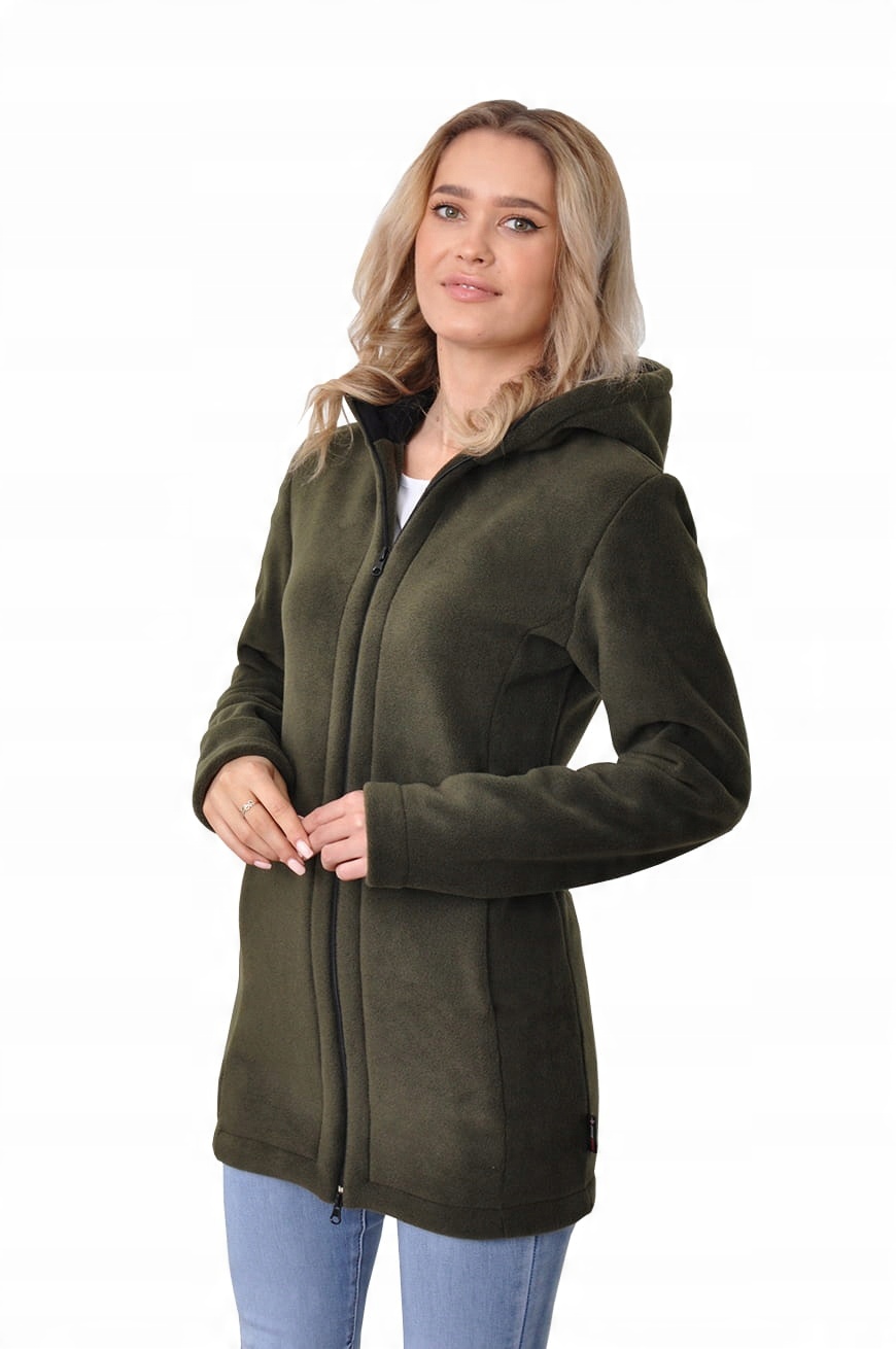 

Polar Damski Długi Oliwka 400g/m2- M