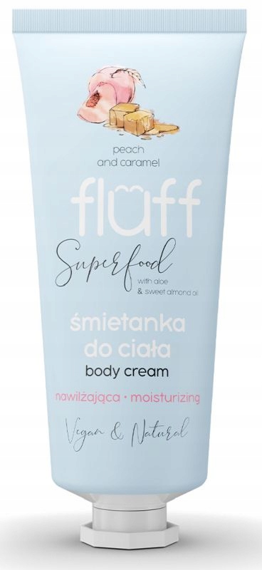 

Fluff Śmietanka Do Ciała Brzoskwinia Karmel 150ml
