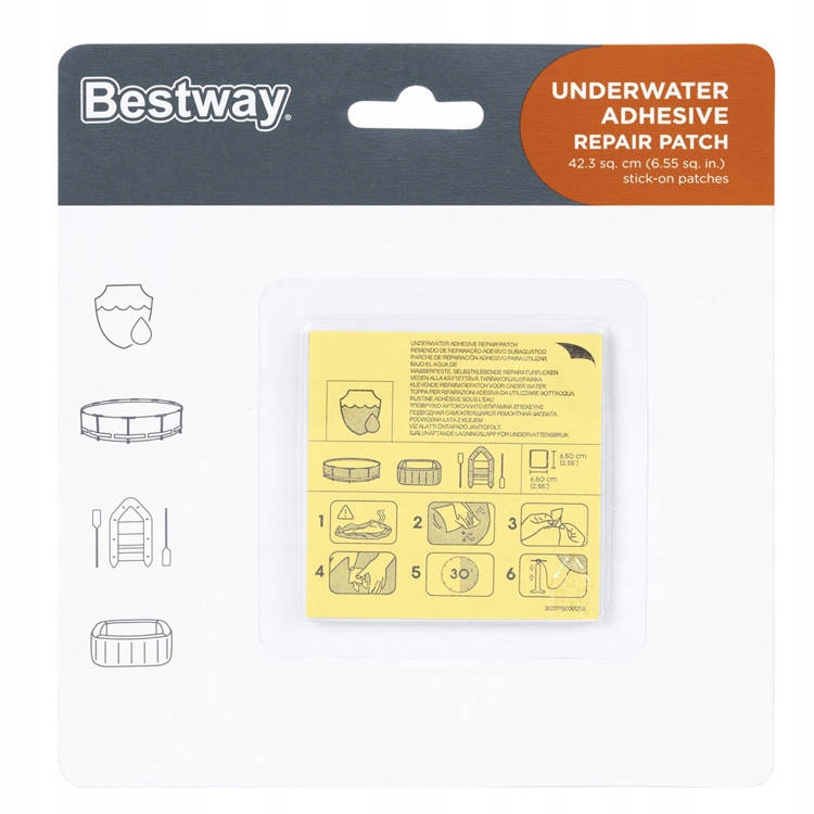 

Łatki do Basenu Wodoodporne Bestway 10 sztuk