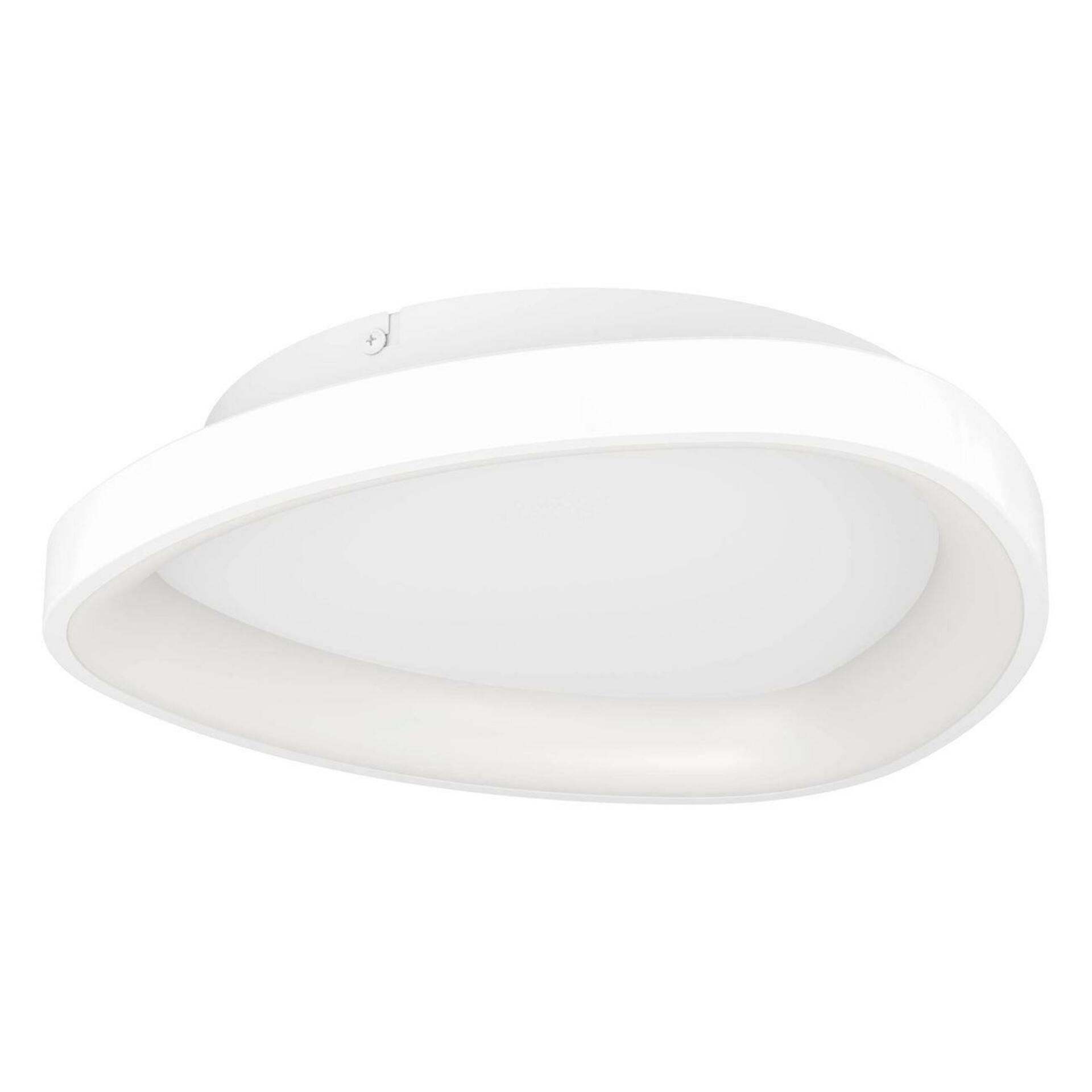 Led stropné svietidlo Eglo Loretello 12W 1440lm Cct diaľkové ovládanie biela