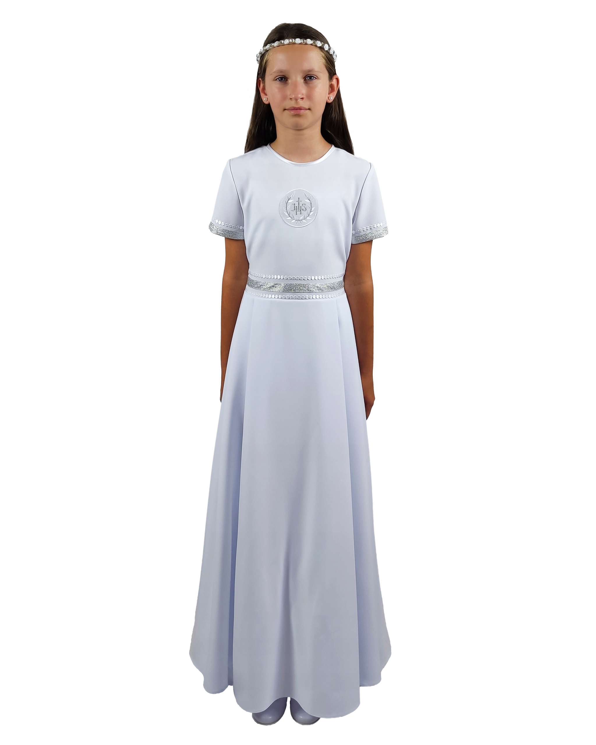 Sukienko - alba komunijna dla dziewczynki - r. 140