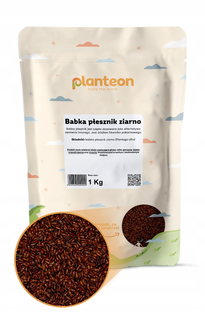 Levně Psyllium zrno 1 kg