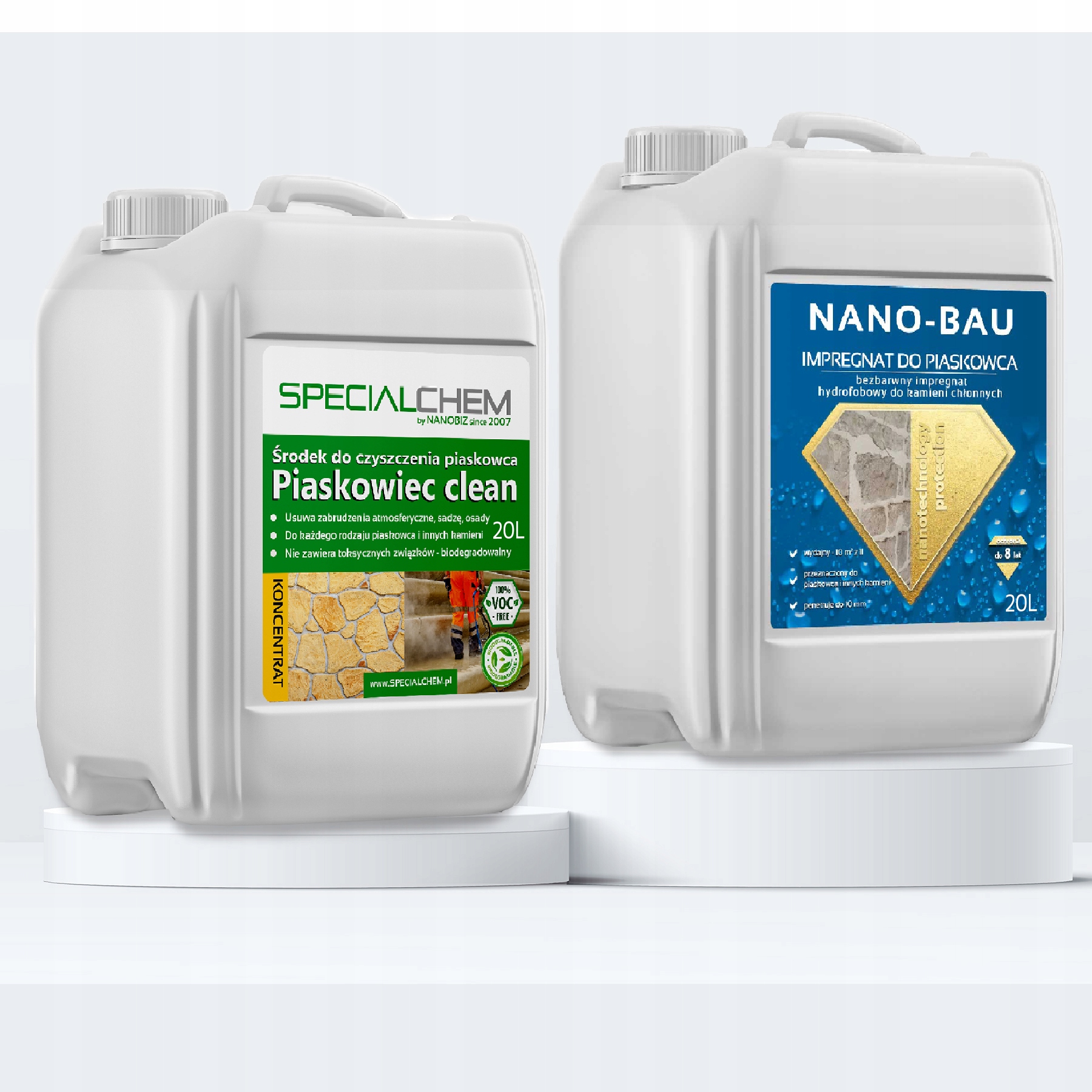 Sada na čištění pískovce impregnace20L 20L