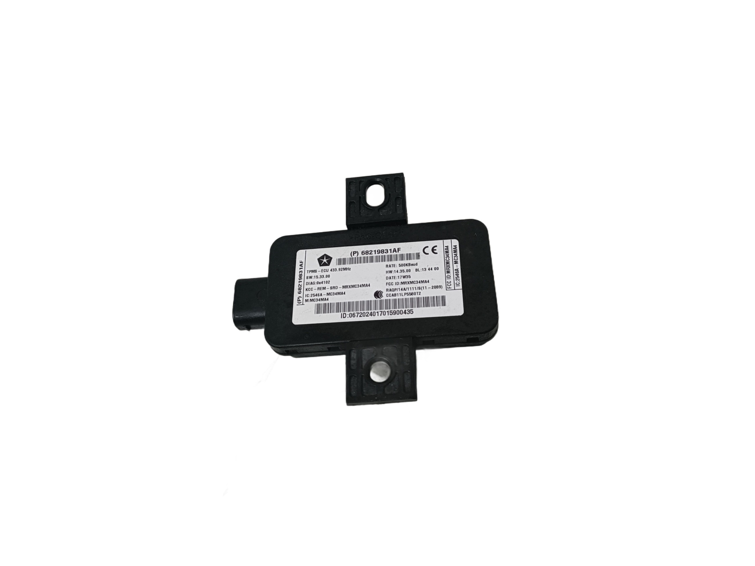 DODGE CHARGER 19 - modulo TPMS pressione pneumatici, gomme 68219831AF