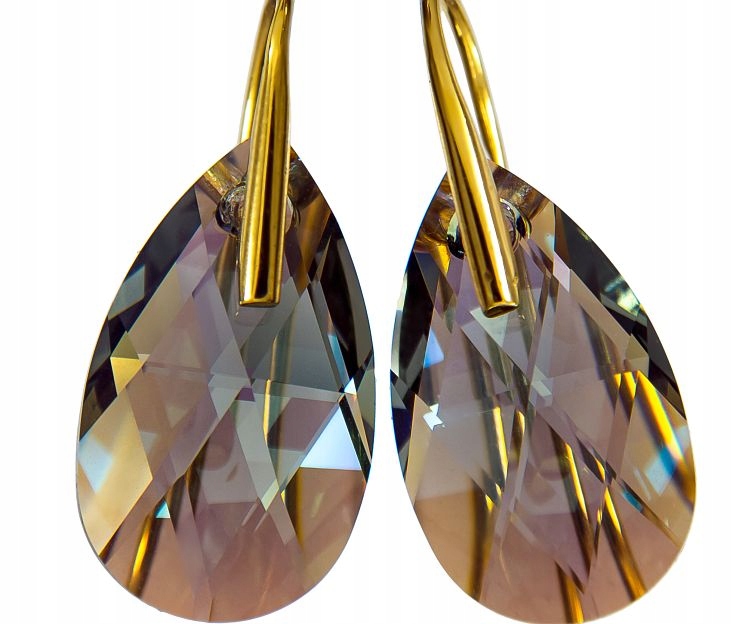 Krystaly Náušnice Black Diamond Shimmer